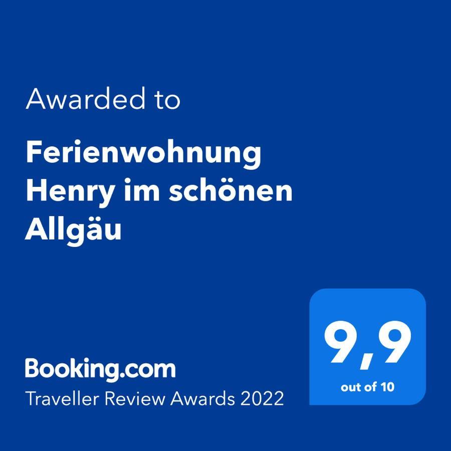 Ferienwohnung Henry Im Schoenen Allgaeu Westendorf  Esterno foto